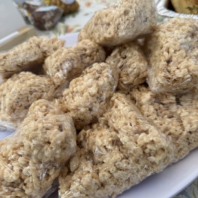 Browned-Butter Rice Krispie Bars-For A Crowd (GF-Friendly)