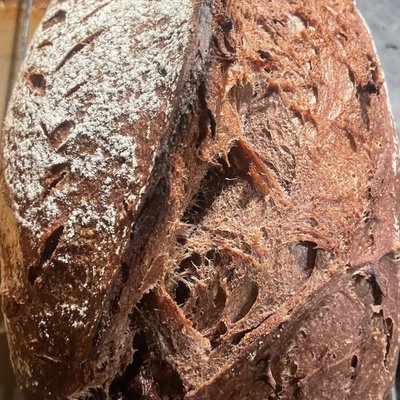 Triple Chocolate Sourdough Loaf 