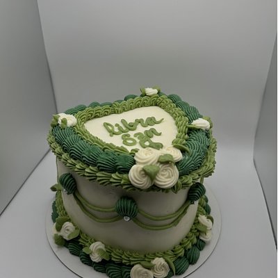 6" Heart Cake