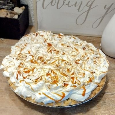 9" - Caramel Banana Cream Pie