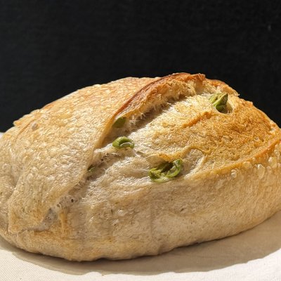 Olive And Thyme Sourdough Bread