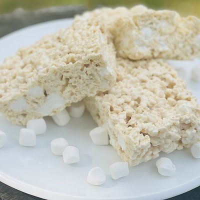 Salted Brown Butter Rice Cereal Treat
