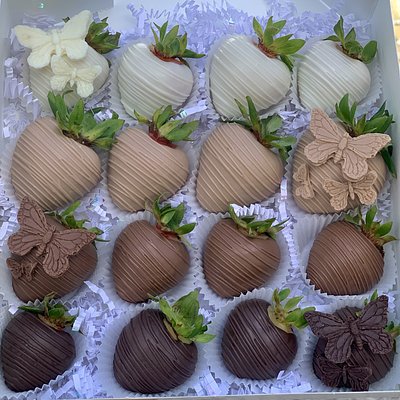 Basic Chocolate Covered Strawberries 