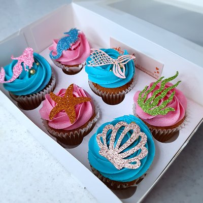 Mermaid Cupcakes 