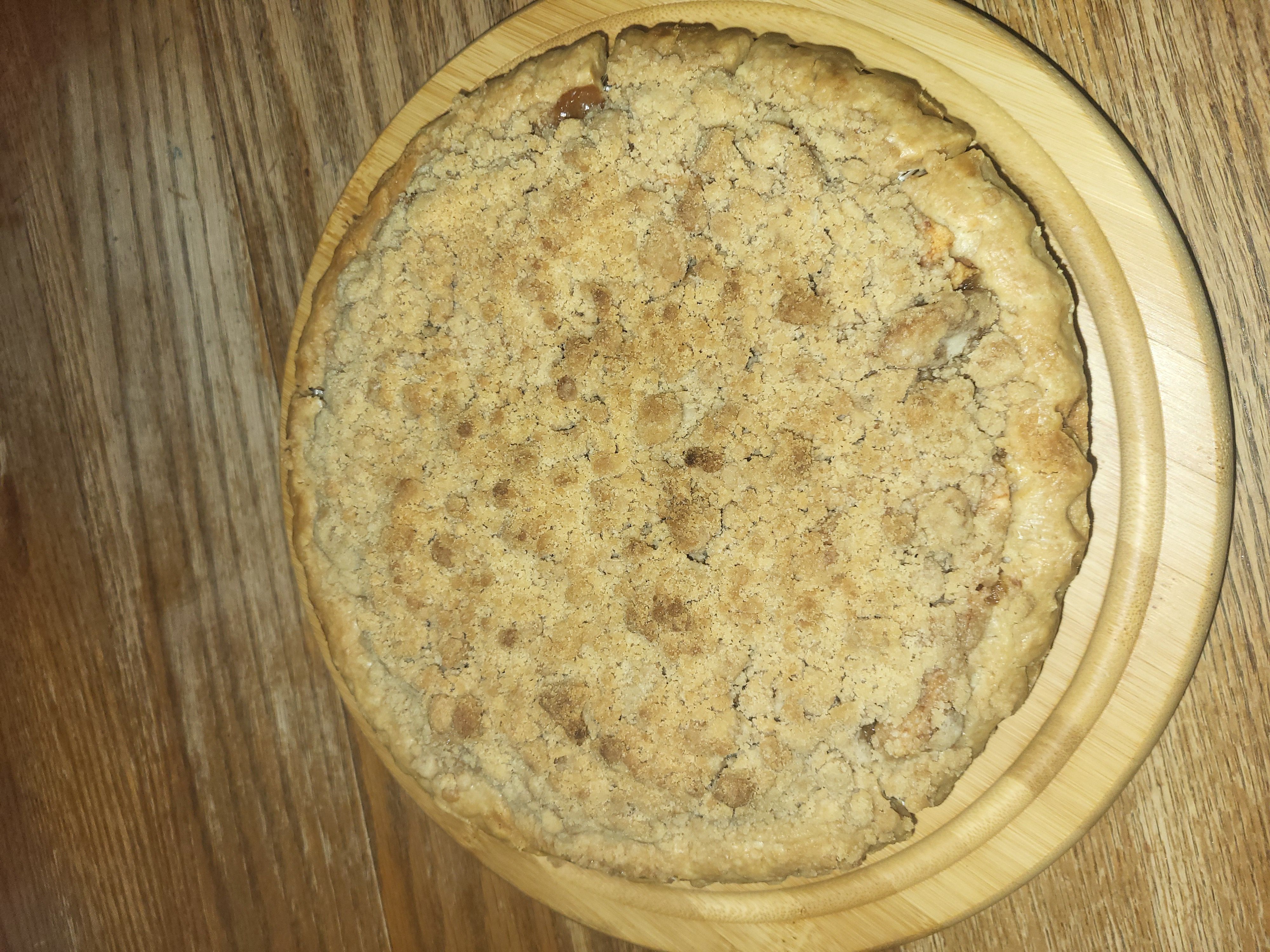 Apple Crumb Pie