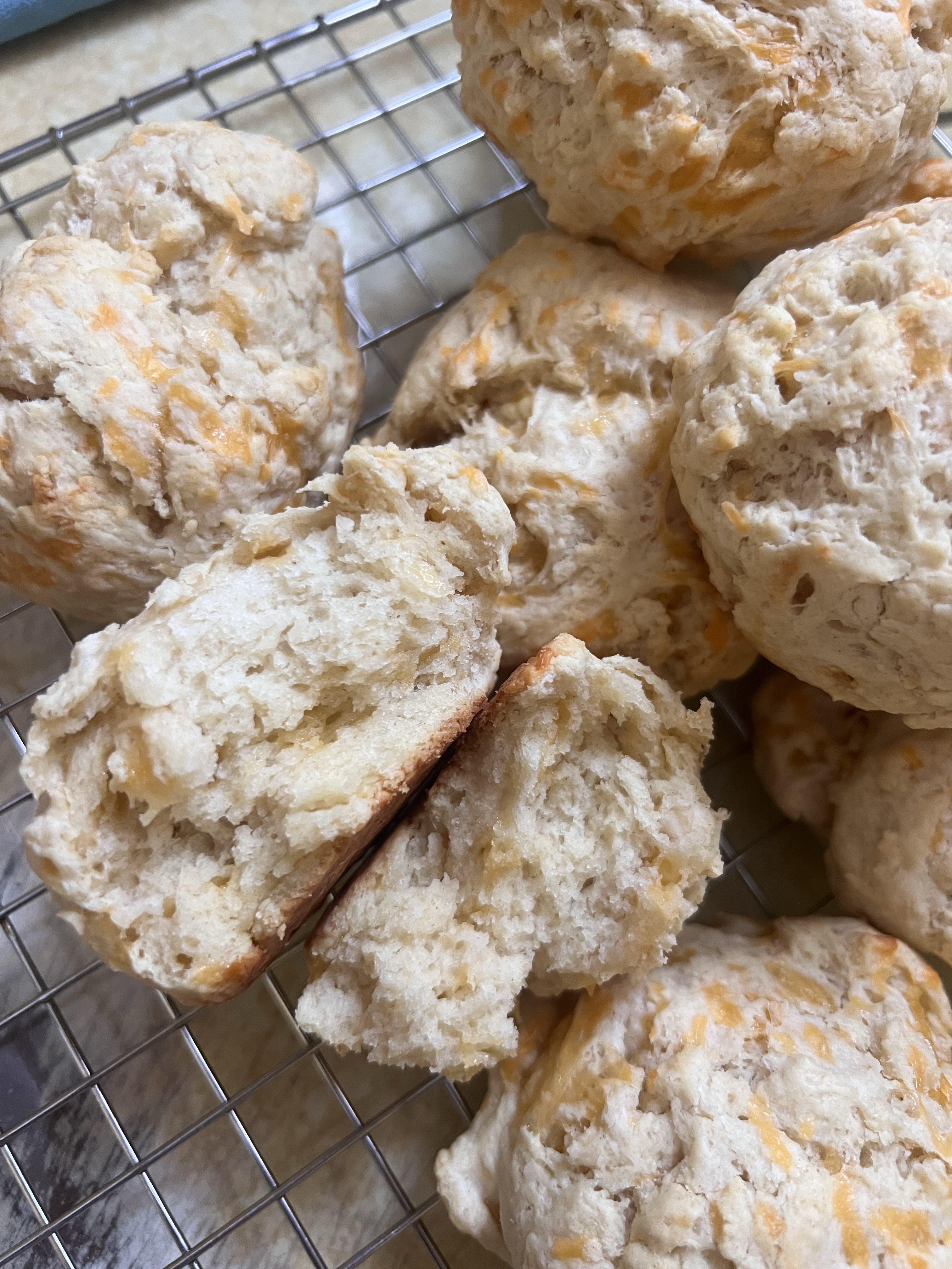 Sourdough Cheddar Bay Biscuits 