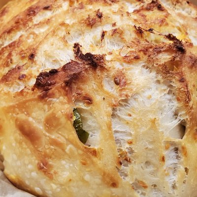 Cheddar Jalapeno Sourdough 