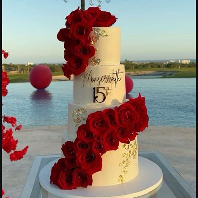 Custom Quince Cake 