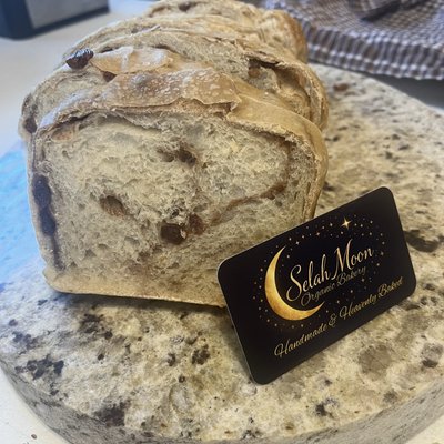 Pan-Specialty Brown Sugar & Cinnamon with Raisins Sourdough Loaf
