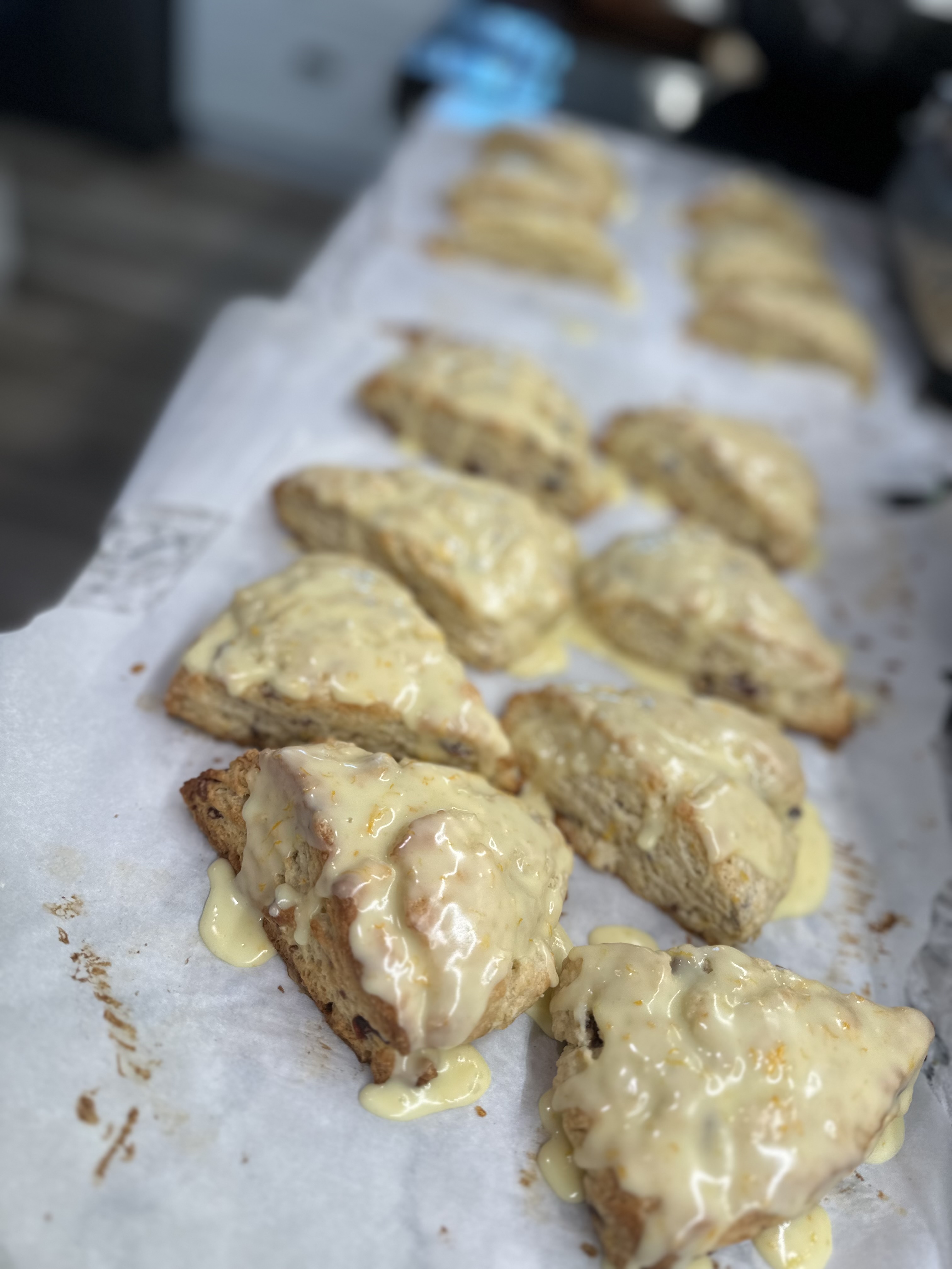 4 Orange Cranberry Scone