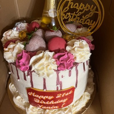 Adult Birthday Cake Decor