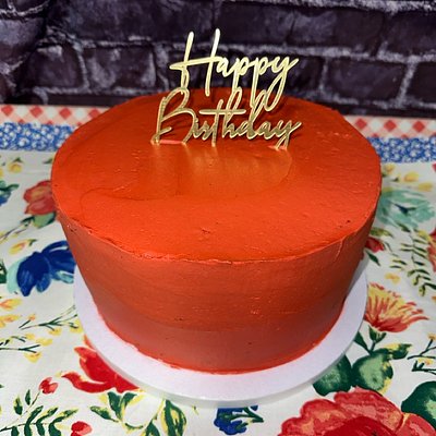 8” 2 Layer Cake