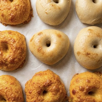 Sourdough Plain Bagel - 6ct Frozen