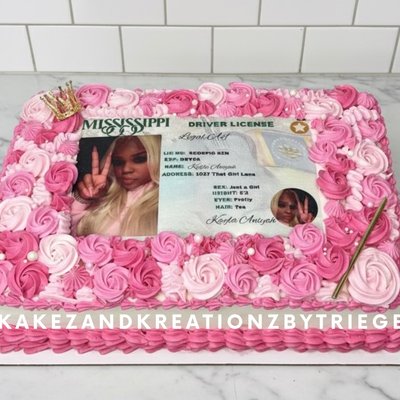1/2 SHEET CAKE-2 layer