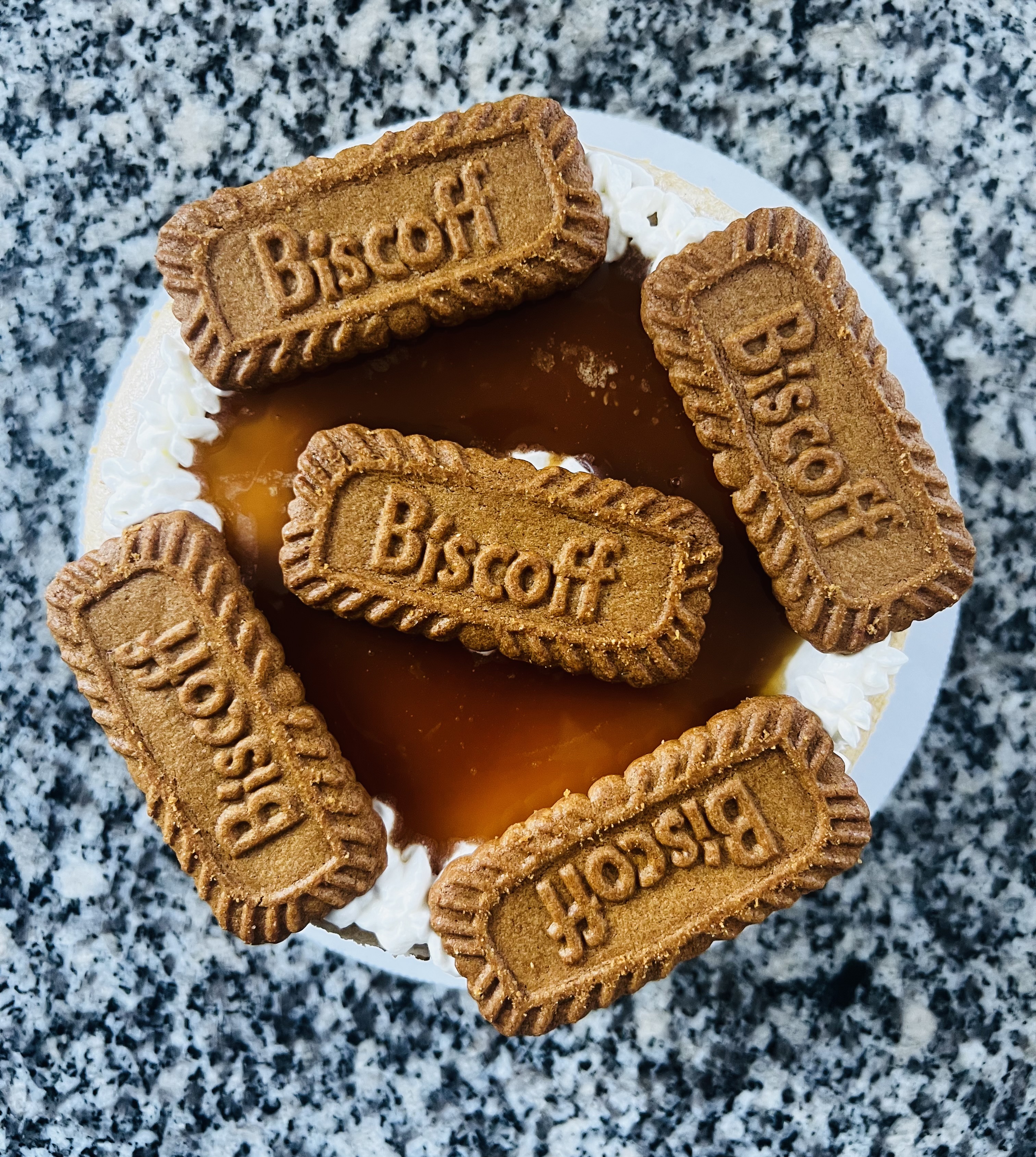 Biscoff Cookie Butter Cheesecake