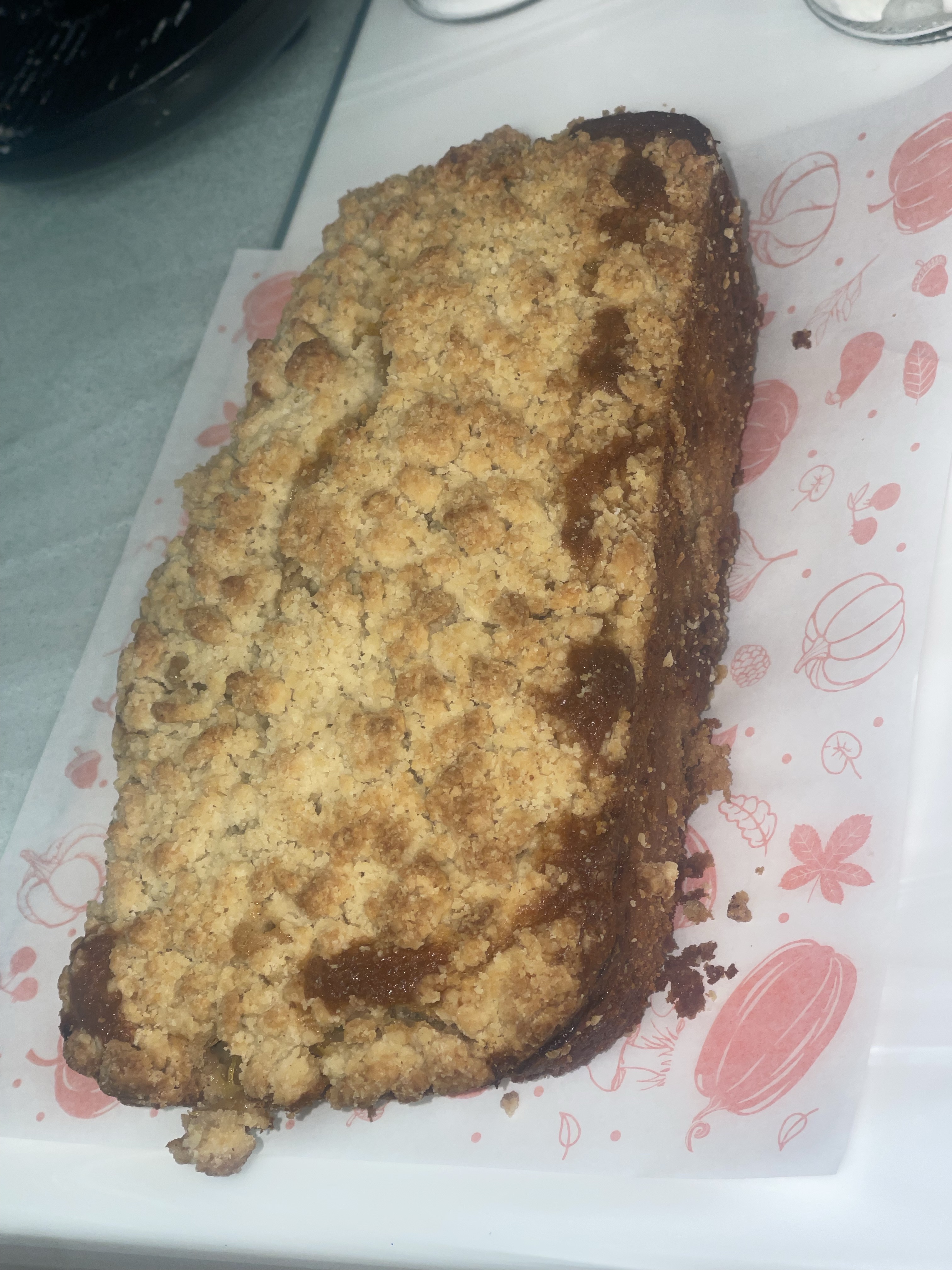 Peach Cobbler Loaf