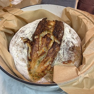 Pesto & Mozzarella Sourdough Loaf