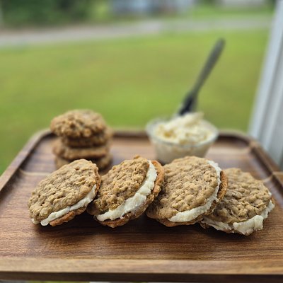 6pk Sourdough Browned Butter Oatmeal Cream Pies