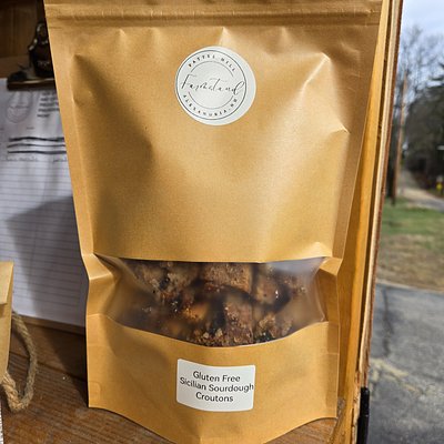 Sicilian Sourdough Croutons 