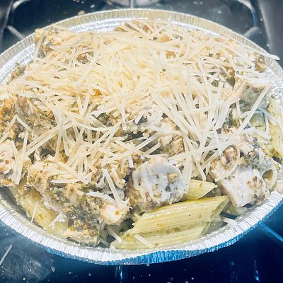 Pesto Pasta & Chicken