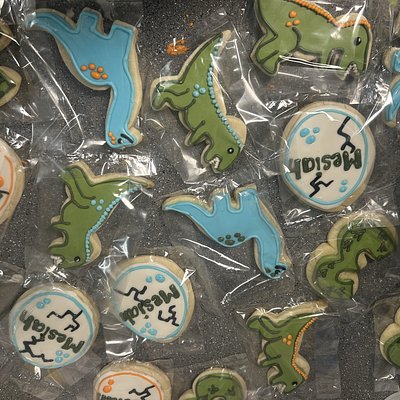 Dino Cookies 