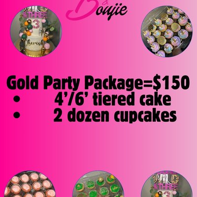 Gold Party Package