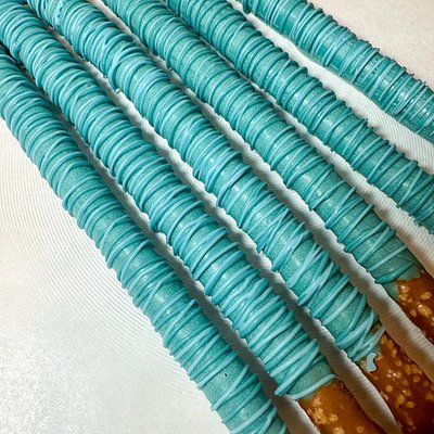 Chocolate Dipped Pretzel Rods (6)