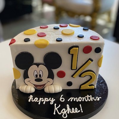 1/2 Birthday Cake 