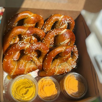 Small Sourdough Pretzel 