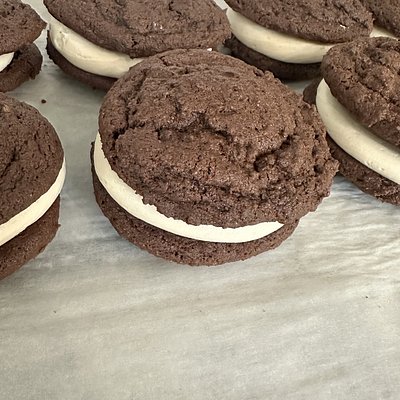Sourdough Chocolate Cream Pie 