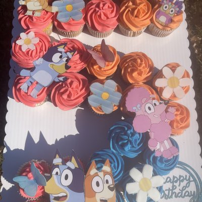 Number Cupcakes 