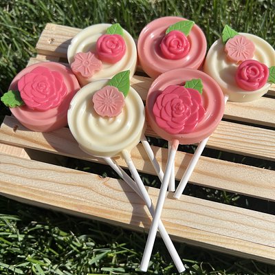 Chocolate Lollipops (Dozen)