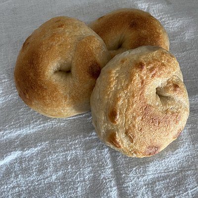 Plain Bagel 3 Pack