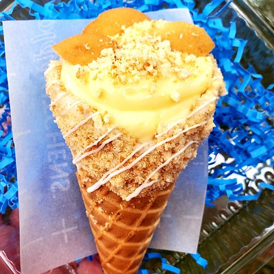 CiCi's Banana Pudding Cone