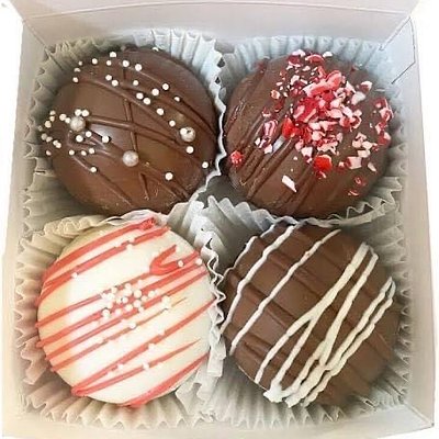 Peppermint Hot Cocoa Bombs