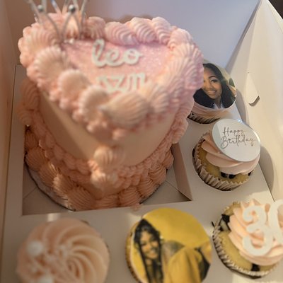 5 Ct. Cupcake Bento Box