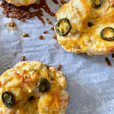 Protein Jalapeno Cheddar Bagels 