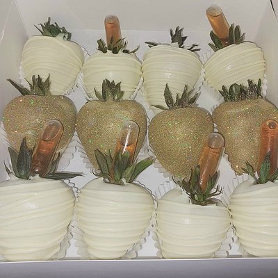 Alcohol Infused Strawberries