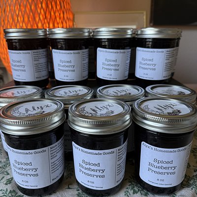 Spiced Blueberry Preserves