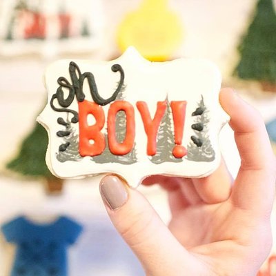 “Oh boy!” Baby Shower Gift Set 