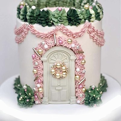 ⛄️🌲A Warm Welcome Cake 6"🌲⛄️