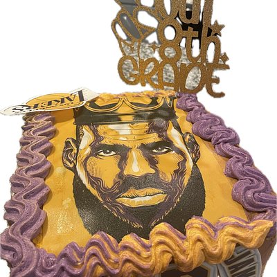 12 Inch Single Layer Square Cake