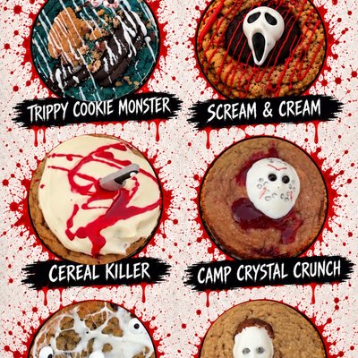 Slasher Cookie box (6 Cookies)