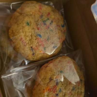 Birthday Cake Cookies