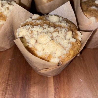 Pumpkin Crumble Muffins