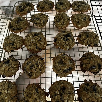 Sourdough Oatmeal Raisin Cookies 