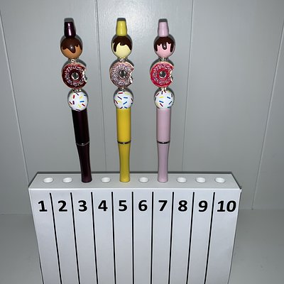 Donut Beaded Pens --- To Order Please Note The Number That Corresponds To The Pen(s) You Would Like To Purchase