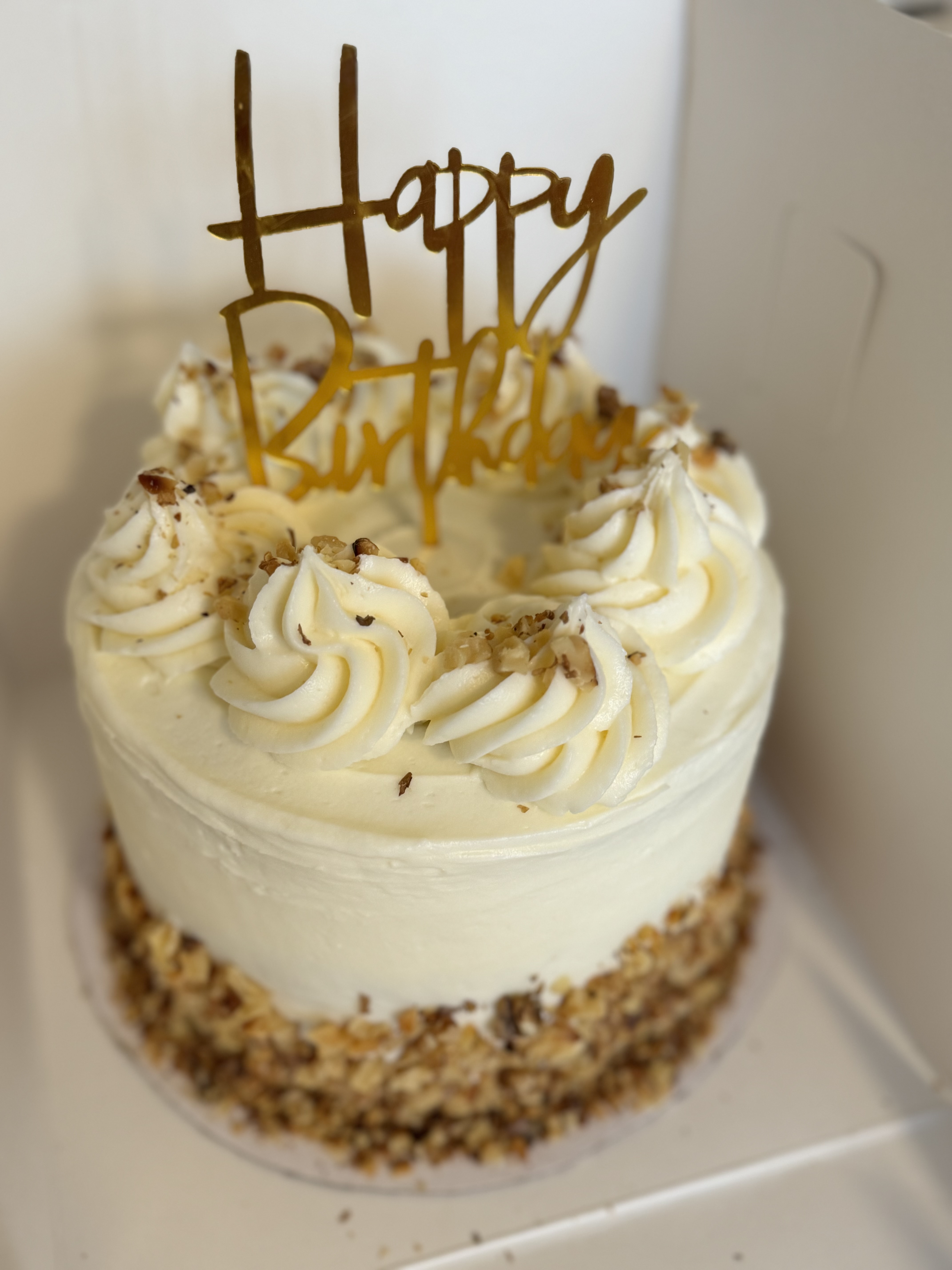Custom 6” Round 3-layer Cake 