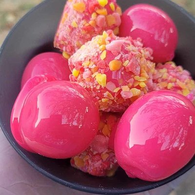 Medium: Candied Grapes (two flavors)