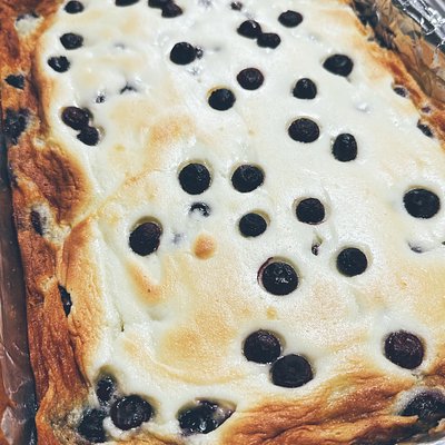Blueberry Lemon gooey squares 
